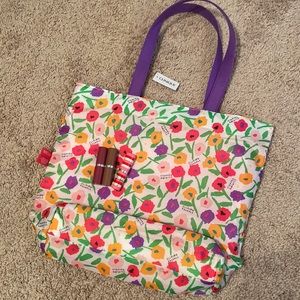 New Clinique lipsticks with NWT tote bag